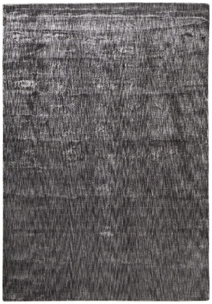 Homeroots 6' X 9' Gray Chevron Hand Woven Area Rug Gray Viscose 565572