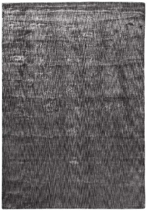 Homeroots 6' X 9' Gray Chevron Hand Woven Area Rug Gray Viscose 565572