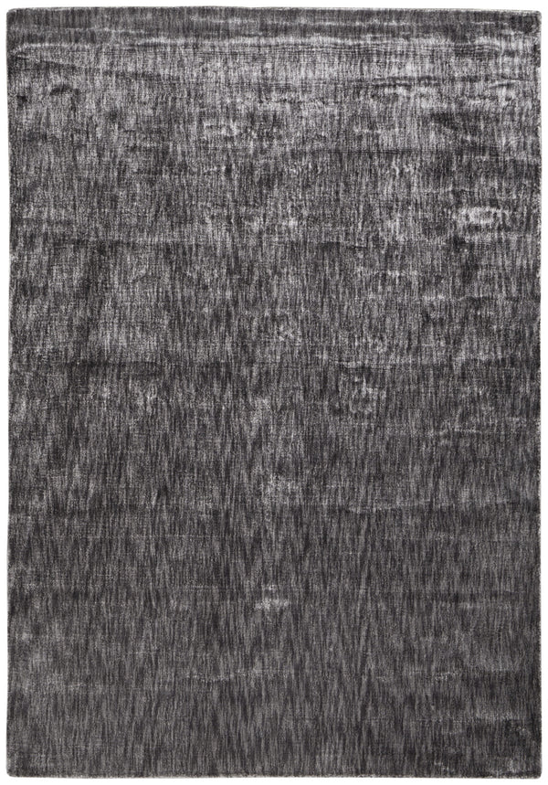 Homeroots 6' X 9' Gray Chevron Hand Woven Area Rug Gray Viscose 565572