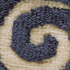 Homeroots 8' Gray Taupe And Red Paisley Power Loom Runner Rug Gray Viscose 565575