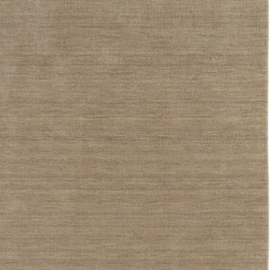 Homeroots 8' X 11' Tan Wool Hand Woven Area Rug Gray Wool 565590
