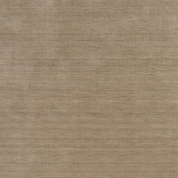 Homeroots 9' X 13' Tan Wool Hand Woven Area Rug Gray Wool 565591