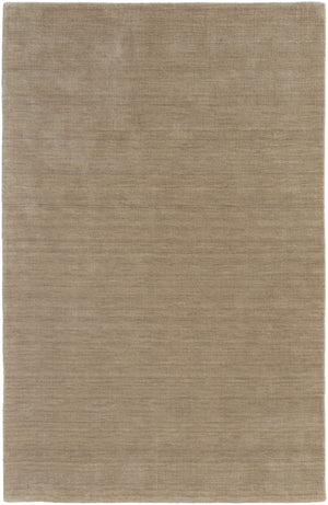HomeRoots 4' Hand-Woven Tan Wool Area Rug – Elegant, Durable, and Stain-Resistant for Any Room in Your Home 9' X 13' 565591