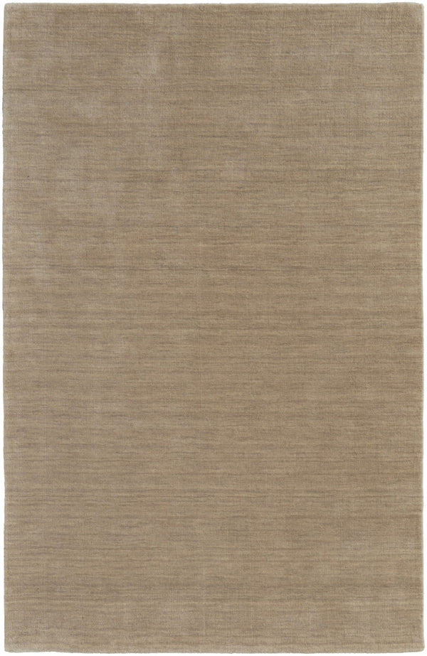 HomeRoots 4' Hand-Woven Tan Wool Area Rug – Elegant, Durable, and Stain-Resistant for Any Room in Your Home 9' X 13' 565591