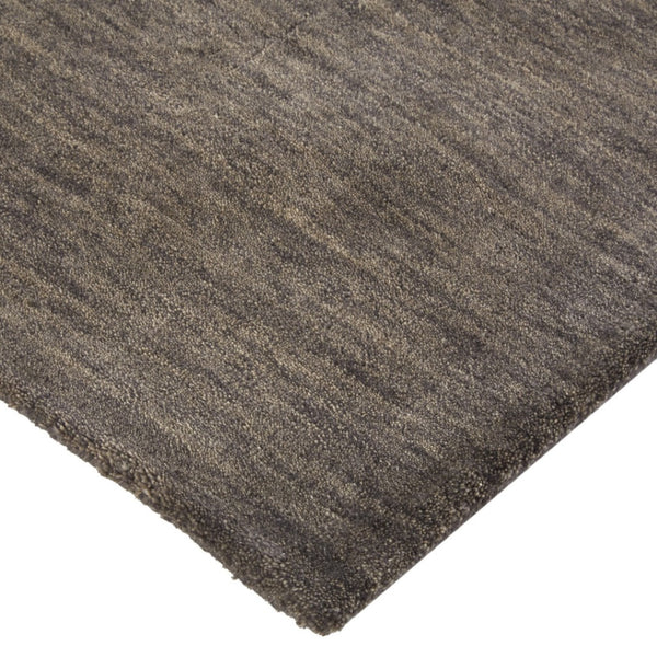 HomeRoots 4' Hand-Woven Tan Wool Area Rug – Elegant, Durable, and Stain-Resistant for Any Room in Your Home 4' X 6' 565594