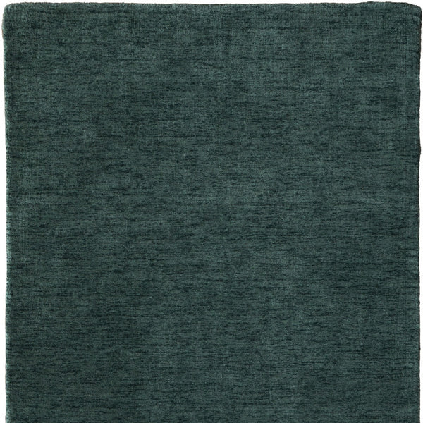 Homeroots 5' X 8' Green Wool Hand Woven Area Rug Green Wool 565600