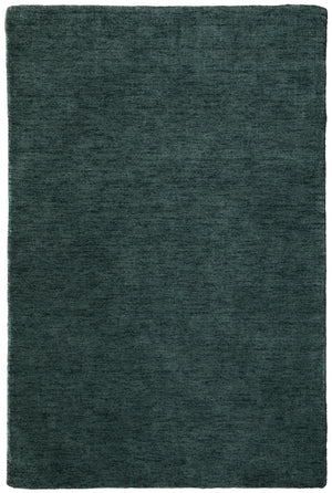 Homeroots 5' X 8' Green Wool Hand Woven Area Rug Green Wool 565600