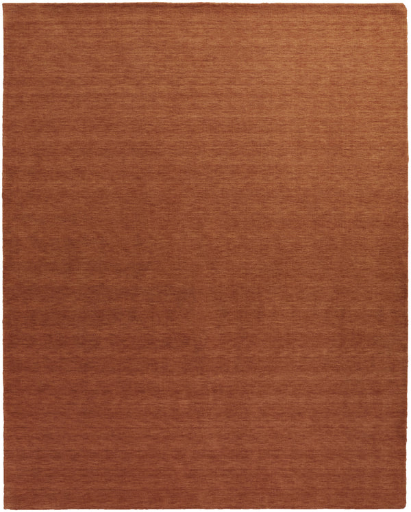 Homeroots 4' X 6' Orange Wool Hand Woven Area Rug Orange Wool 565601