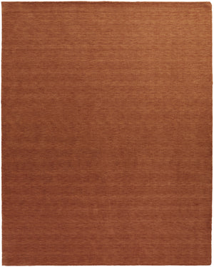 Homeroots 9' X 13' Orange Wool Hand Woven Area Rug Orange Wool 565604