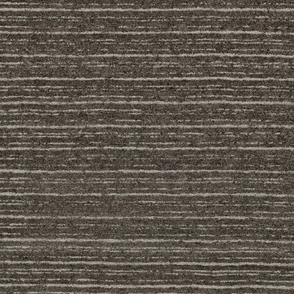 Homeroots 5' X 8' Brown And Ivory Wool Striped Hand Tufted Area Rug Brown Wool 565618