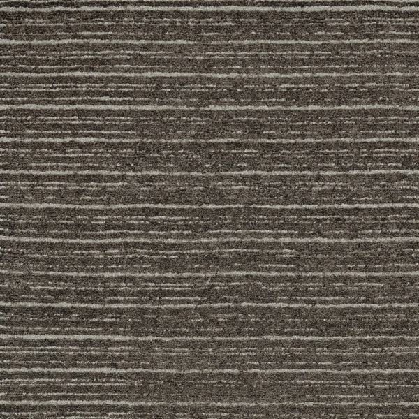 Homeroots 5' X 8' Brown And Ivory Wool Striped Hand Tufted Area Rug Brown Wool 565618