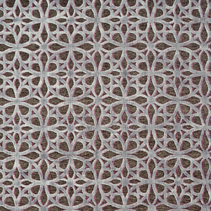 HomeRoots 10' Geometric Area Rug in Purple, Brown, and Gray – Stylish Power-Loomed Design for Modern Spaces 10' X 13' 565630
