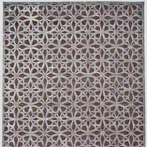 HomeRoots 10' Geometric Area Rug in Purple, Brown, and Gray – Stylish Power-Loomed Design for Modern Spaces 10' X 13' 565630