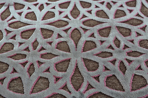 HomeRoots 10' Geometric Area Rug in Purple, Brown, and Gray – Stylish Power-Loomed Design for Modern Spaces 10' X 13' 565630