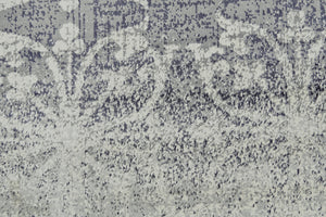 Homeroots 5' X 8' Tan And Gray Geometric Power Loom Area Rug Gray Viscose 565661