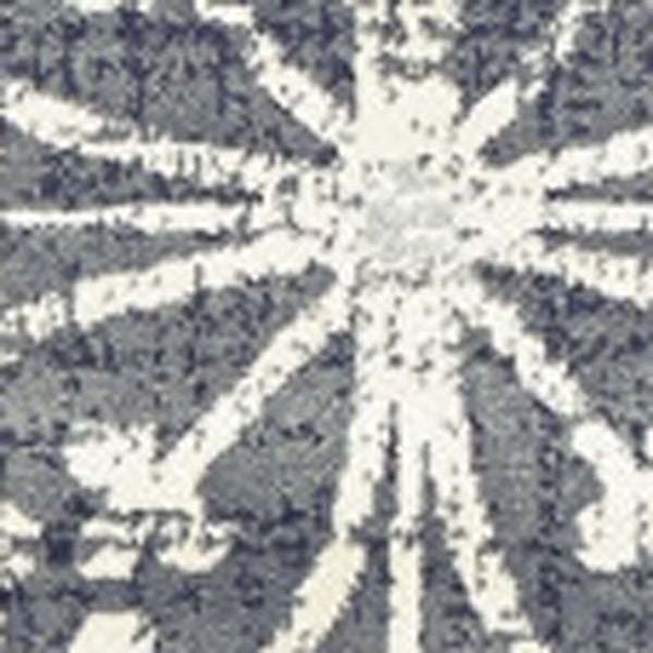 Homeroots 9' X 12' Tan And Gray Geometric Power Loom Area Rug Gray Viscose 565662