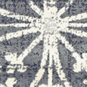 Homeroots 5' X 8' Tan And Gray Geometric Power Loom Area Rug Brown Viscose 565663