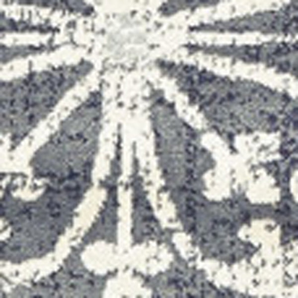 Homeroots 5' X 8' Tan And Gray Geometric Power Loom Area Rug Brown Viscose 565663