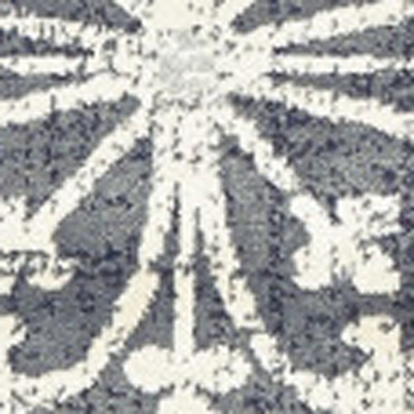 Homeroots 7' X 10' Tan And Gray Geometric Power Loom Area Rug Brown Viscose 565664