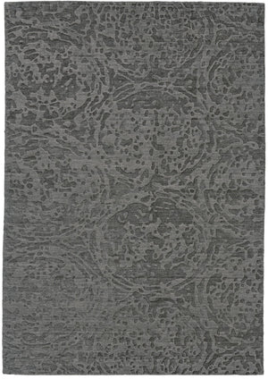 HomeRoots 6' X 9' Abstract Hand Woven Area Rug - Modern Artistry for Stylish Comfort and Durable Everyday Use Gray 565725