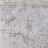 Homeroots 5' X 8' Taupe And Ivory Abstract Power Loom Worn Faded Area Rug Ivory Polypropylene 565740