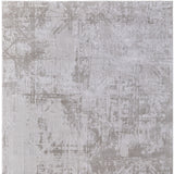 Homeroots 8' X 11' Taupe And Ivory Abstract Power Loom Worn Faded Area Rug Ivory Polypropylene 565741