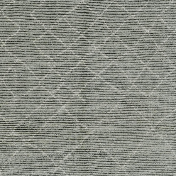 HomeRoots 8' X 12' Green Wool Geometric Hand-Knotted Area Rug - Soft, Durable, Stain-Resistant Design for Style 565758
