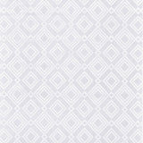 Homeroots 5' X 8' White Geometric Power Loom Area Rug White Viscose 565769