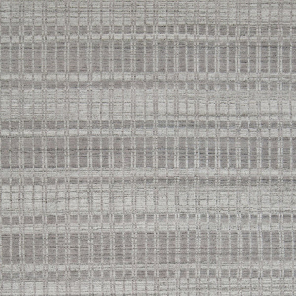 HomeRoots 4' Hand Woven Ivory Geometric Area Rug - Artisan Crafted Wool Blend for Modern Home Decor Accent 4' X 6' 565779