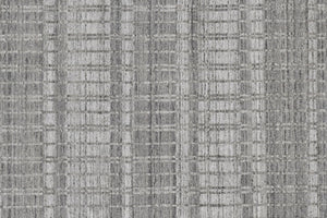 HomeRoots 4' Hand Woven Ivory Geometric Area Rug - Artisan Crafted Wool Blend for Modern Home Decor Accent 7' X 9' 565781