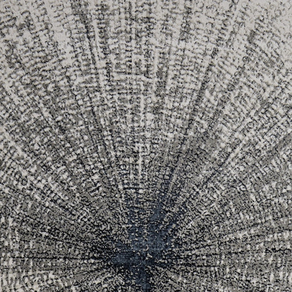 HomeRoots 4' Gray and Ivory Abstract Area Rug – Modern Power Loomed Design for Stylish, Durable Home Decor 13' X 20' 565832