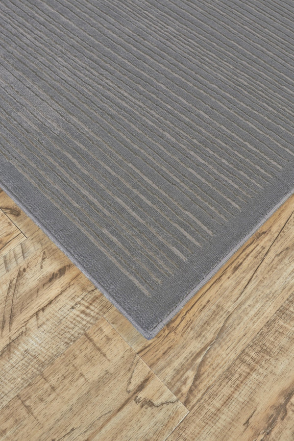 HomeRoots 8' Taupe and Gray Power Loom Area Rug - Stylish, Durable, Stain-Resistant Design for Modern Homes 10' X 13' 565835