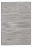 Homeroots 8' Taupe And Gray Power Loom Runner Rug Blue Polypropylene 565836