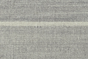 Homeroots 5' X 8' Gray Wool Striped Hand Woven Area Rug Gray Wool 565843