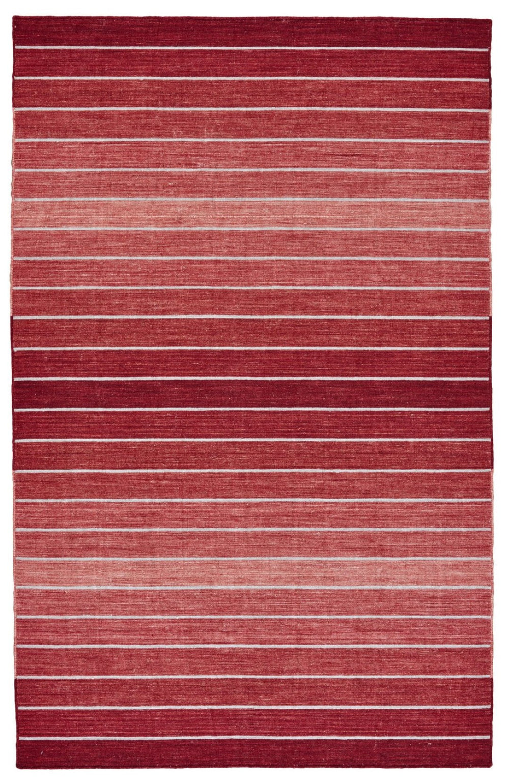 HomeRoots 5' Blue Wool Striped Hand Woven Area Rug – Artisan Crafted, Durable, Soft, and Stain Resistant for All Spaces 5' X 8' 565844