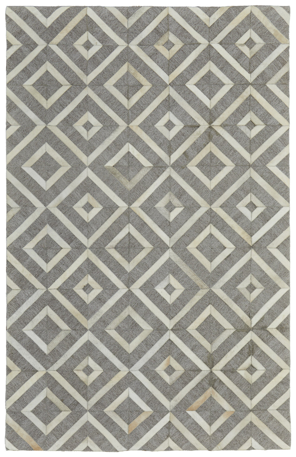 Homeroots 5' X 8' Tan And Ivory Geometric Hand Woven Area Rug Taupe Viscose 565877