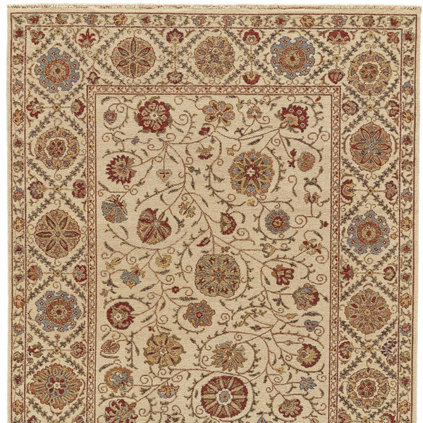 Homeroots 2' Hand Knotted Wool Oriental Area Rug - Unique Artisan Craftsmanship, Stain Resistant, Decorative Appeal 2' X 3' Wool 565883