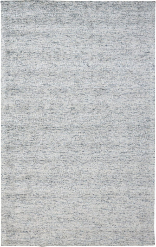 HomeRoots 5' X 8' Abstract Hand-Woven Area Rug - Artisan Crafted, Durable, and Stylish for Any Living Space Blue 565891