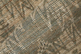 Homeroots 8' X 11' Tan And Gray Geometric Hand Woven Area Rug Gray Jute 565908