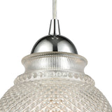 Victoriana 7'' Wide 1-Light Mini Pendant - Polished Chrome 56590/1 Elk Lighting