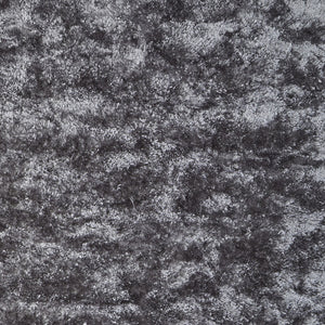 Homeroots 5' X 8' Gray Shag Hand Tufted Area Rug Gray Polyester 565913