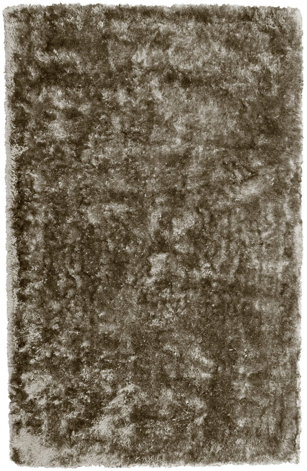 HomeRoots 5' Gold Shag Hand-Tufted Area Rug - Luxurious Retro Design, Soft Plush Feel, Stain-Resistant Durability 7' X 10' 565915