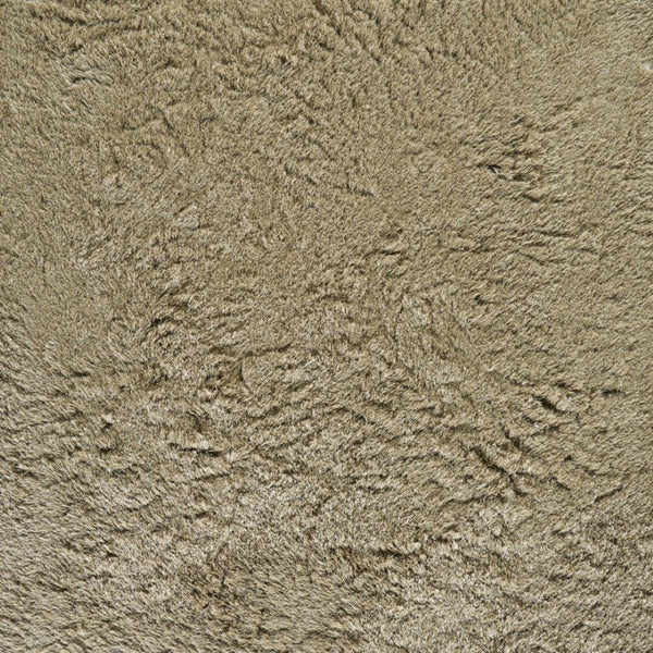 HomeRoots 5' Tan Shag Hand-Tufted Area Rug - Luxurious Soft Texture for Modern & Traditional Home Decor 5' X 8' 565916