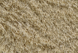 HomeRoots 5' Tan Shag Hand-Tufted Area Rug - Luxurious Soft Texture for Modern & Traditional Home Decor 5' X 8' 565916