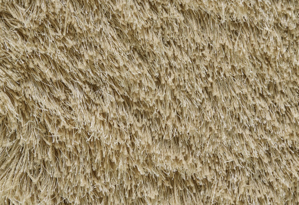 HomeRoots 5' Tan Shag Hand-Tufted Area Rug - Luxurious Soft Texture for Modern & Traditional Home Decor 7' X 10' 565917