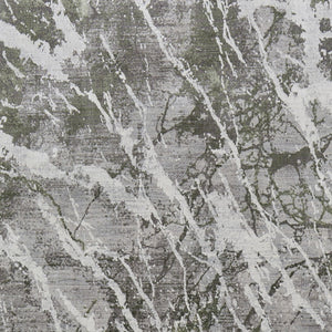 HomeRoots 3' Modern Abstract Taupe and Gray Power Loom Area Rug with Stylish Fringe for Any Room Decor 12' X 18' 566104