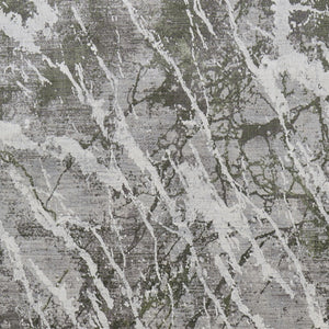HomeRoots 3' Modern Abstract Taupe and Gray Power Loom Area Rug with Stylish Fringe for Any Room Decor 12' X 15' 566108