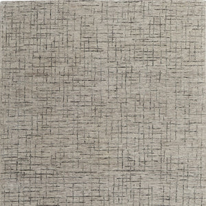 Homeroots 5' X 8' Ivory And Gray Wool Hand Tufted Distressed Area Rug Ivory Wool 566120