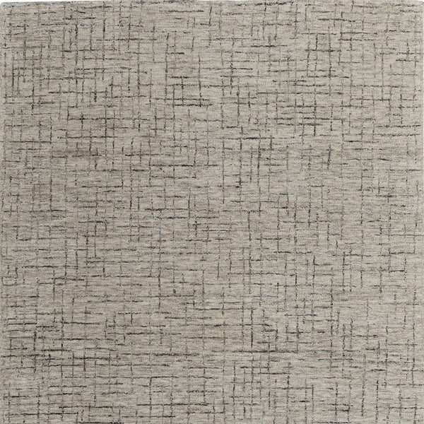 Homeroots 5' X 8' Ivory And Gray Wool Hand Tufted Distressed Area Rug Ivory Wool 566120