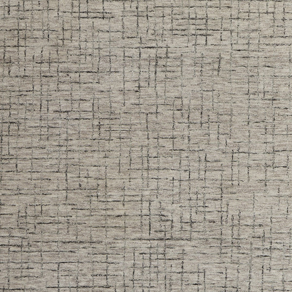 Homeroots 9' X 12' Ivory And Gray Wool Hand Tufted Distressed Area Rug Ivory Wool 566124